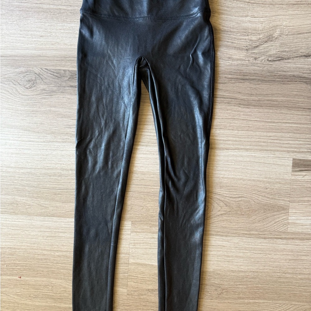 Spanx Black High-Waisted Leggings